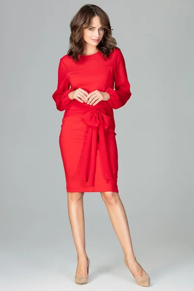 Dámské šaty - Lenitif červená