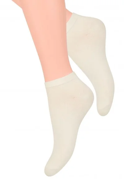 Dámské ponožky v bílé barvě - Steven