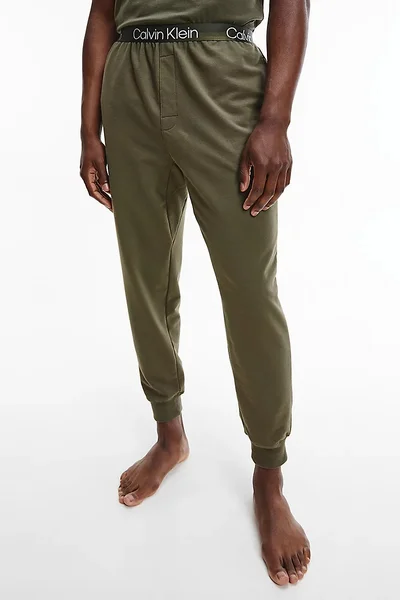 Pánské tepláky Jogger - RBN - Khaki - Calvin Klein