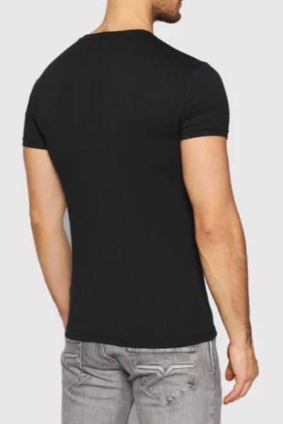 Pánské triko  - - v černé barvě - Emporio Armani