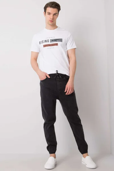 Pánské džínové kalhoty - FPrice černá