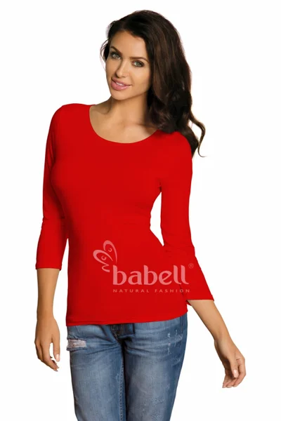 Dámské tričko Manati v červené barvě - Babell