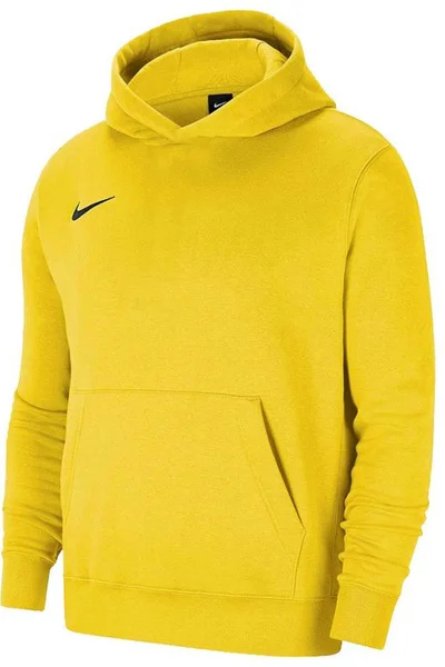 Dámská juniorská mikina s kapucí Park Fleece - Nike žlutá