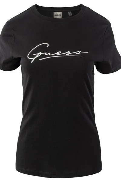 Dámské tričko - JBLK v černé barvě - Guess