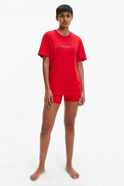 Dámské pyžamo - - XMK - Rudá - Calvin Klein