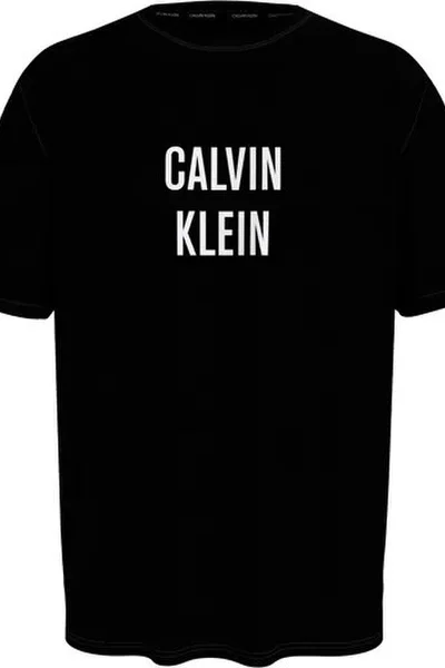 Pánské triko - BEH v černé barvě - Calvin Klein