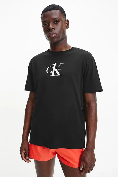 Pánské tričko - BEH v černé barvě - Calvin Klein