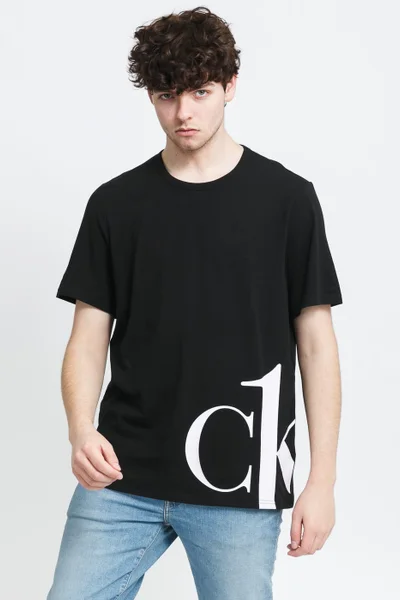 Pánské tričko - 1W6 - v černé barvě - Calvin Klein