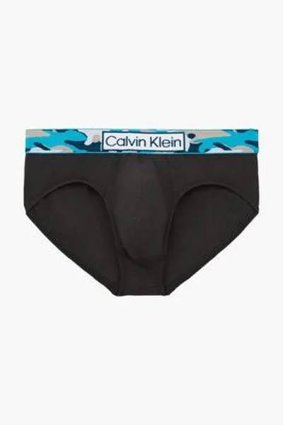 Pánské slipy - 0YB - v černé barvě - Calvin Klein