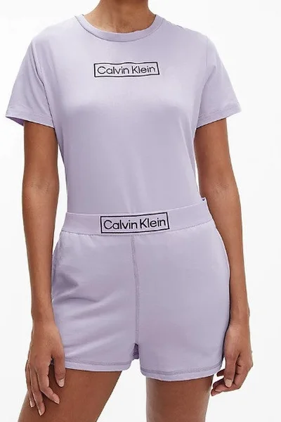 Dámský kraťasový set -  fialová - Calvin Klein