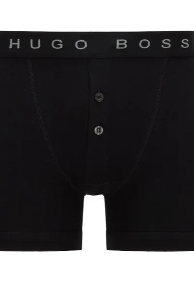 Pánské boxerky   v černé barvě Hugo Boss