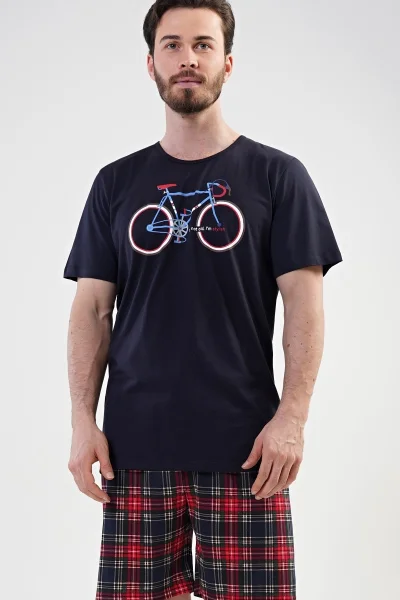 Pánské pyžamo šortky  bike Gazzaz