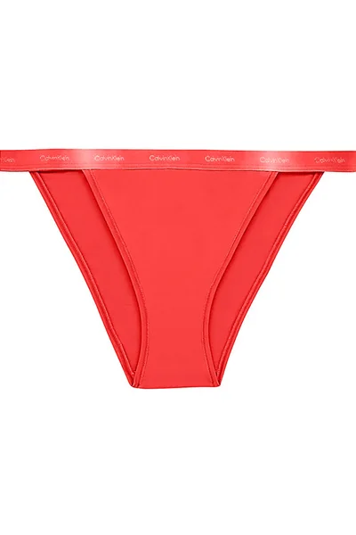Dámské kalhotky  5G6 světle červená - Calvin Klein