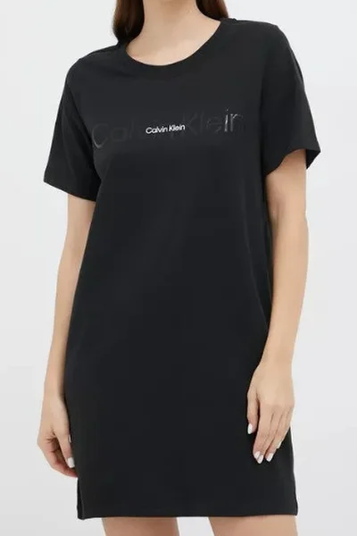 Dámská noční košile  UB1 v černé barvě - Calvin Klein