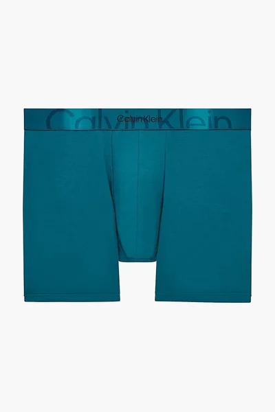 Pánské boxerky  CGQ petrolej - Calvin Klein