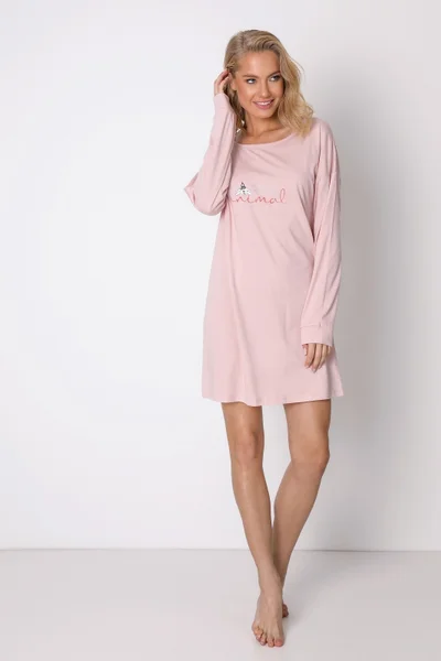 Dámská noční košile Pauline - Aruelle růžová