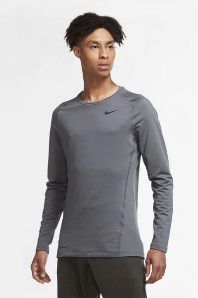 Pánské termo tričko Pro   - Nike tmavě šedá
