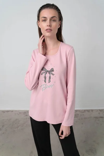 Dámské pyžamo  - Vamp růžovo