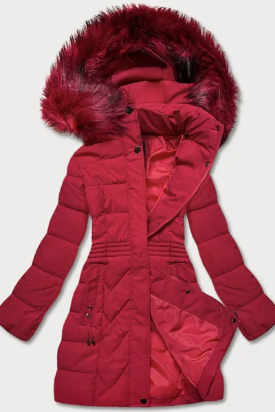Dámská zimní bunda  - JStyle červená Gemini