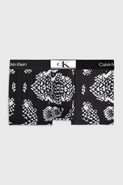 Pánské boxerky UB1 černé-potisk - Calvin Klein
