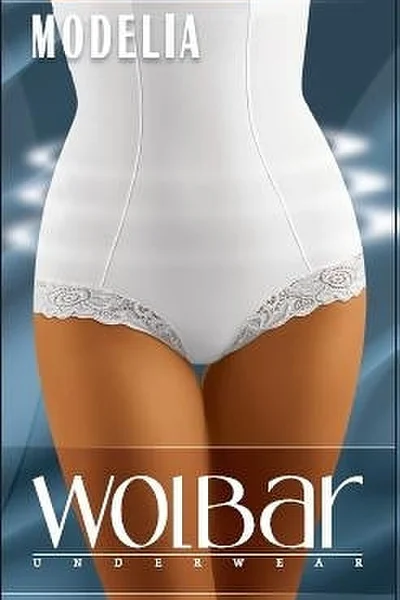 Dámské stahovací kalhotky Modelia - Wolbar bílá