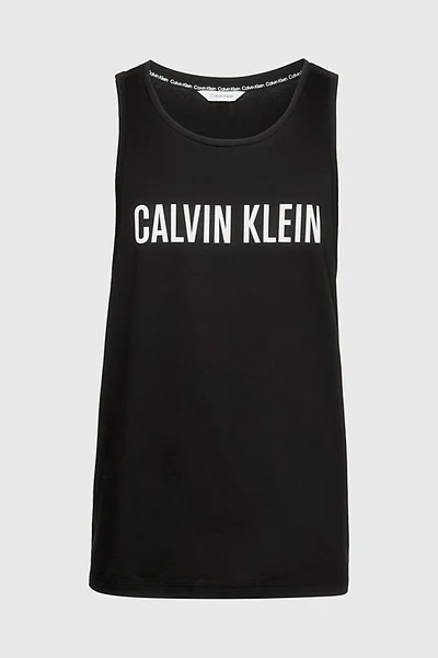 Černé organické pánské tílko Calvin Klein INTENSE POWER