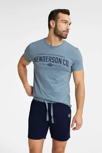 Pánské modré pyžamo Henderson