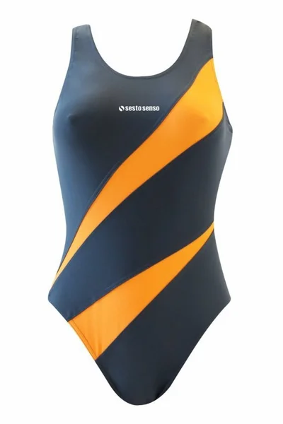Sportovní dámské plavky Oranžová řeka