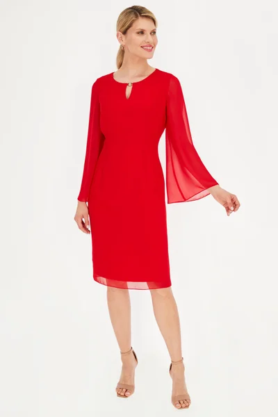 Červené dámské šaty Gabriella od Potis & Verso