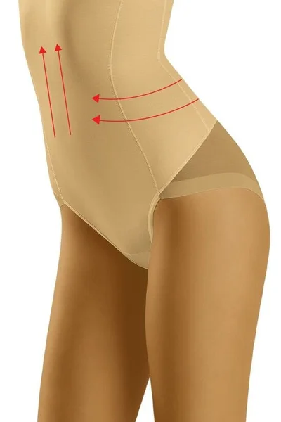 Zeštíhlující a modelující kalhotky Wolbar v tělovém odstínu