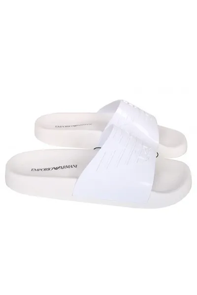 Bílé pantofle  Emporio Armani