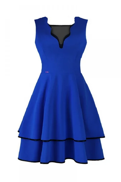 Dámské modré šaty  Gemini