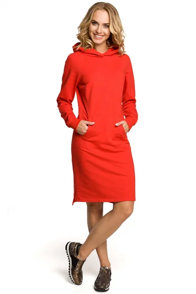 Dámské červené šaty Moe