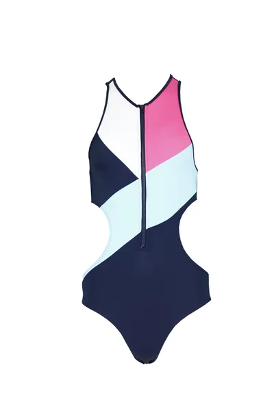 Modro-růžové jednodílné plavky  Tommy Hilfiger