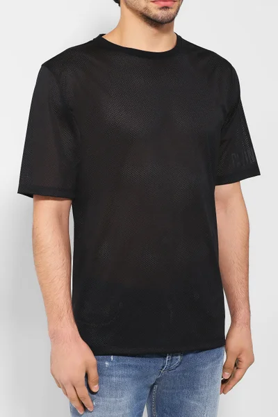 Pánské černé tričko  Calvin Klein