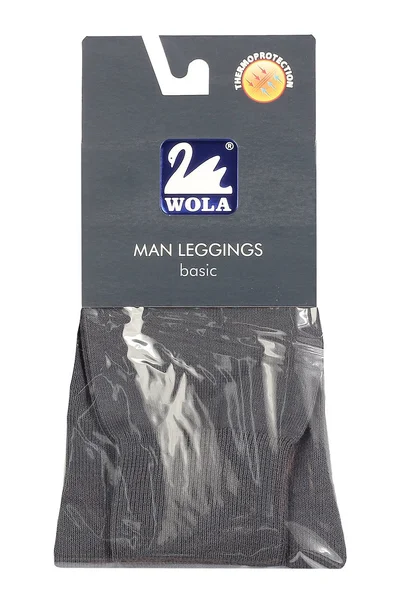 Pánské hladké bavlněné podvlékací kalhoty  Wola