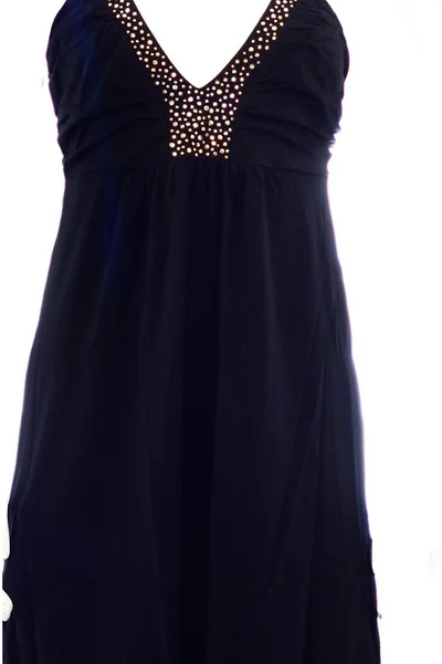 Černé elegantní šaty Favab s kamínky Swarovski