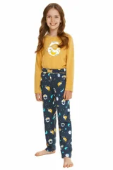 Dívčí pyžamo Sarah ve žluté barvě Taro