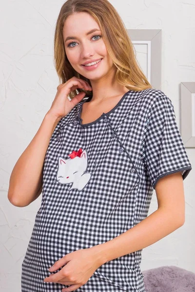 Dámská noční košile mateřská Koťátko Vienetta