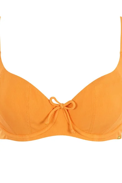 Oranžový Bikiny Top s Kosticemi - Dámský - Panache