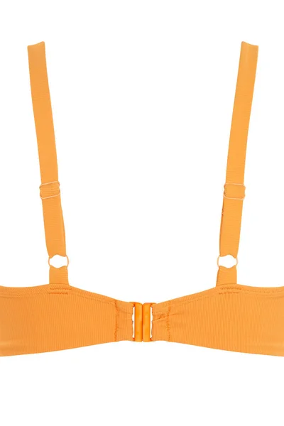 Oranžový Bikiny Top s Kosticemi - Dámský - Panache