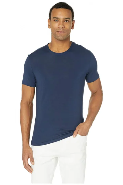 Pánské ultra-soft tričko C9K královská v modré barvě - Calvin Klein