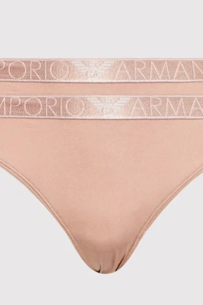 Dámské kalhotky  - starorůžová - Emporio Armani