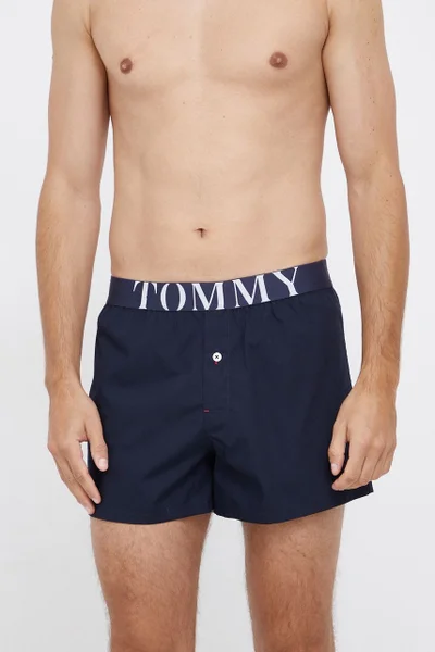 Mužské pyžamové šortky Tommy Hilfiger tmavě modré