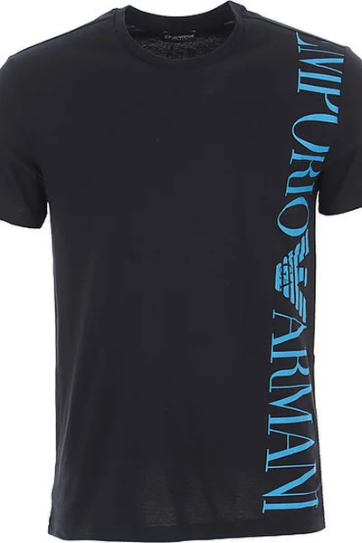 Pánské tričko  v černé barvě - Emporio Armani