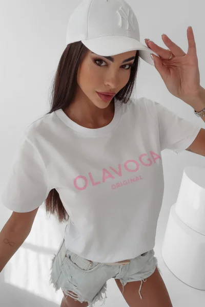 Dámské tričko Ola Voga s kontrastním nápisem