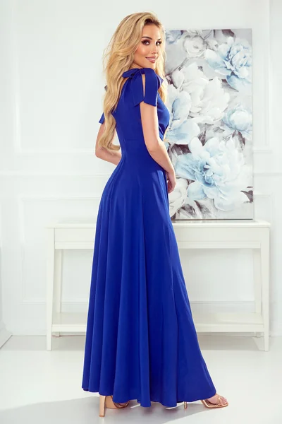 Dámské šaty  ELENA - Numoco královská modrá