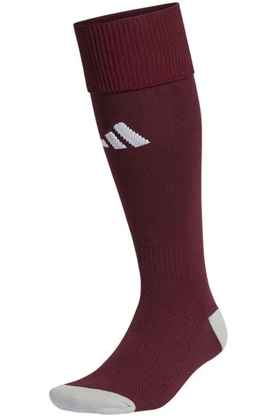 Fotbalové podkolenky adidas Milano bordo-šedé