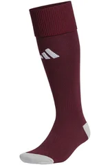 Fotbalové podkolenky adidas Milano bordo-šedé