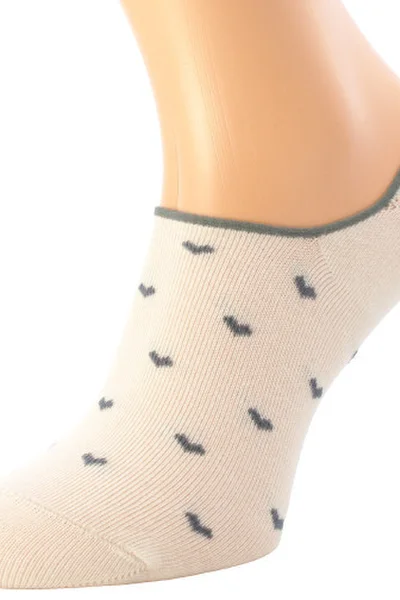 Dámské ponožky Lady D-528 Béžová vzor - Bratex